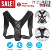 Back Posture Corrector Adjustable Upper Back Braces Clavicle Support Device Shoulder Neck Pain Relief for Men Women