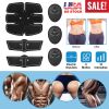 Smart Abs Stimulator Abdominal Muscle Toning Belt Trainer EMS Training Arm Fitness Gear