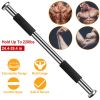 Doorway Pull Up Bar Exercise Gym Chin up Bar With Screws 24.4 To 39.4 Inches Adjustable Comfort Foam Grips For Door Home Exercise Workout Training Fit