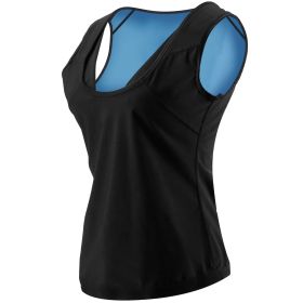 Women Sweat Vest Waist Trainer Shaper Heat Trapping Pullover Sweat Gym Vest Slimmer Sauna suits Sweat Body Shaper Vest (Option: Women)