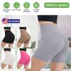 Women\'s High Waist Biker Shorts Tummy Control Pants Athletic Leggings Spandex Booty Shorts with 6.3In Inseam No Front Seam for Workout Yoga Running V
